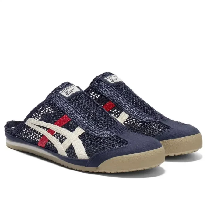 Mexico 66 Sabot «Iron Navy Cream»