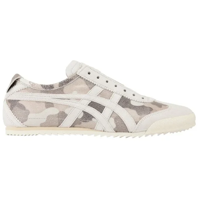Mexico Slip-On Deluxe «White Grey Camouflage»