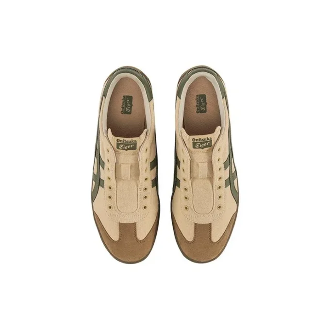 Tokuten Slip-On «Beige Brown Green» Tokuten Slip-On «Beige Brown Green»