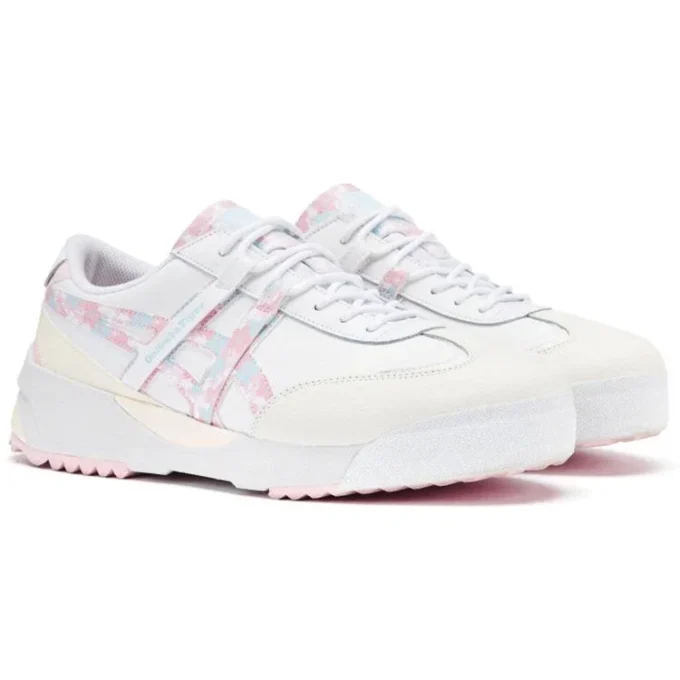 Zapatillas Delegation EX «Blanco Crema Rosa Azul»