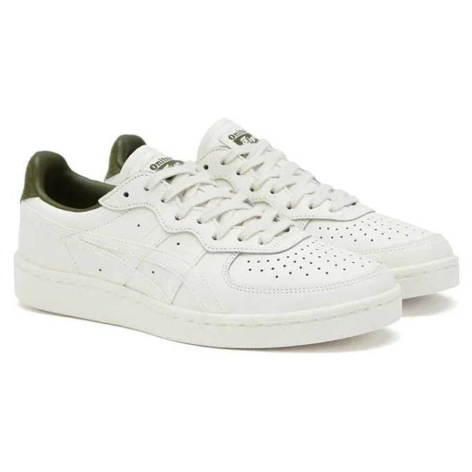 Zapatillas GSM «Blanco oliva verde»