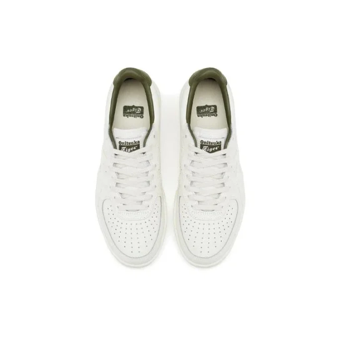 Zapatillas GSM «Blanco oliva verde»